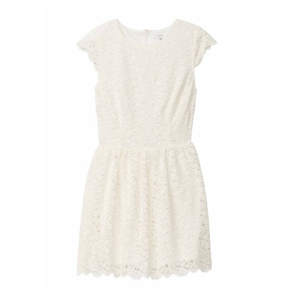 Aritzia Belgravia Talula White Lace Dress 00